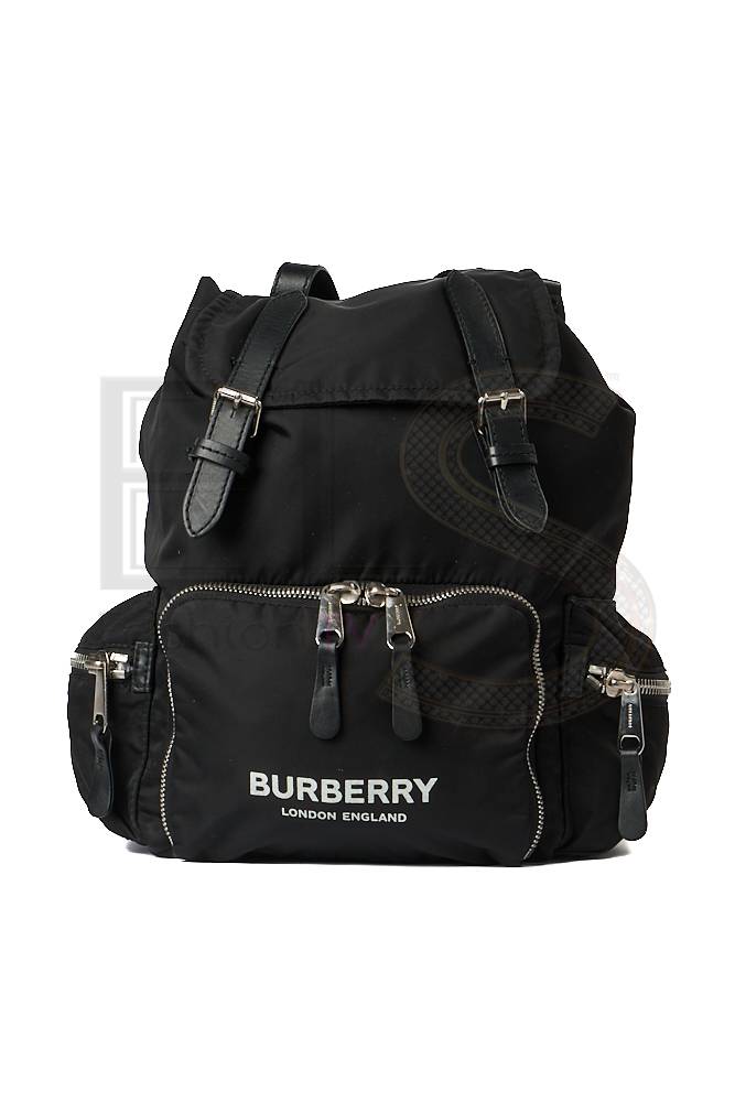 Burberry Black Nylon Rucksack Backpack – Good Collectors Edition