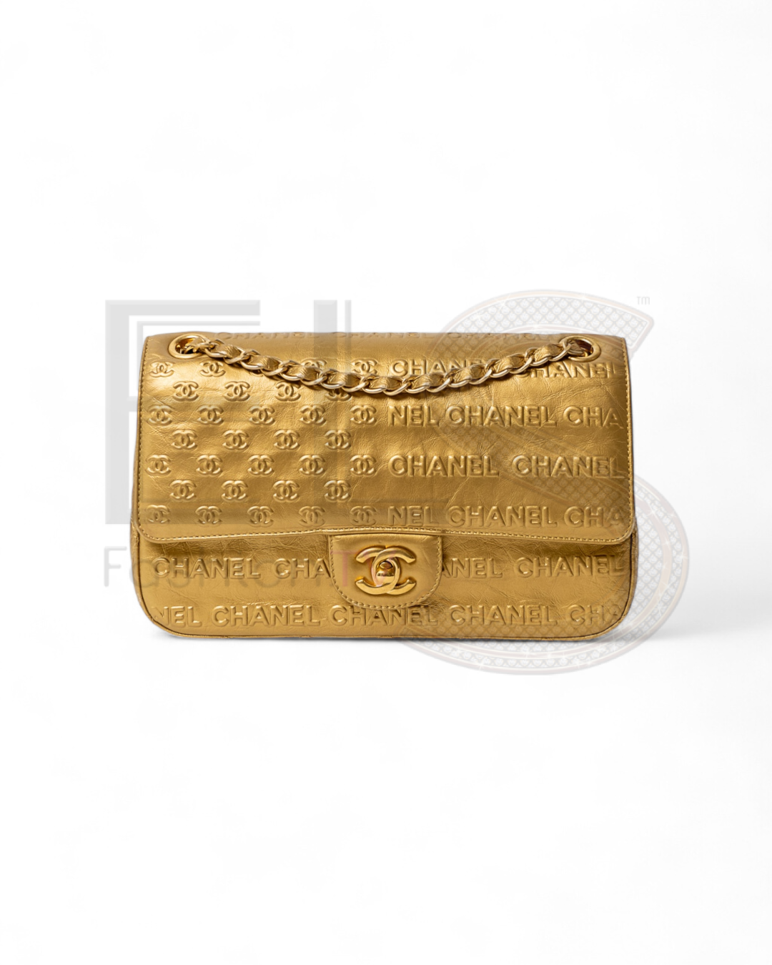 Chanel 2.55 Signature CC Paris-Dallas Gold – Excellent Collectors Edition