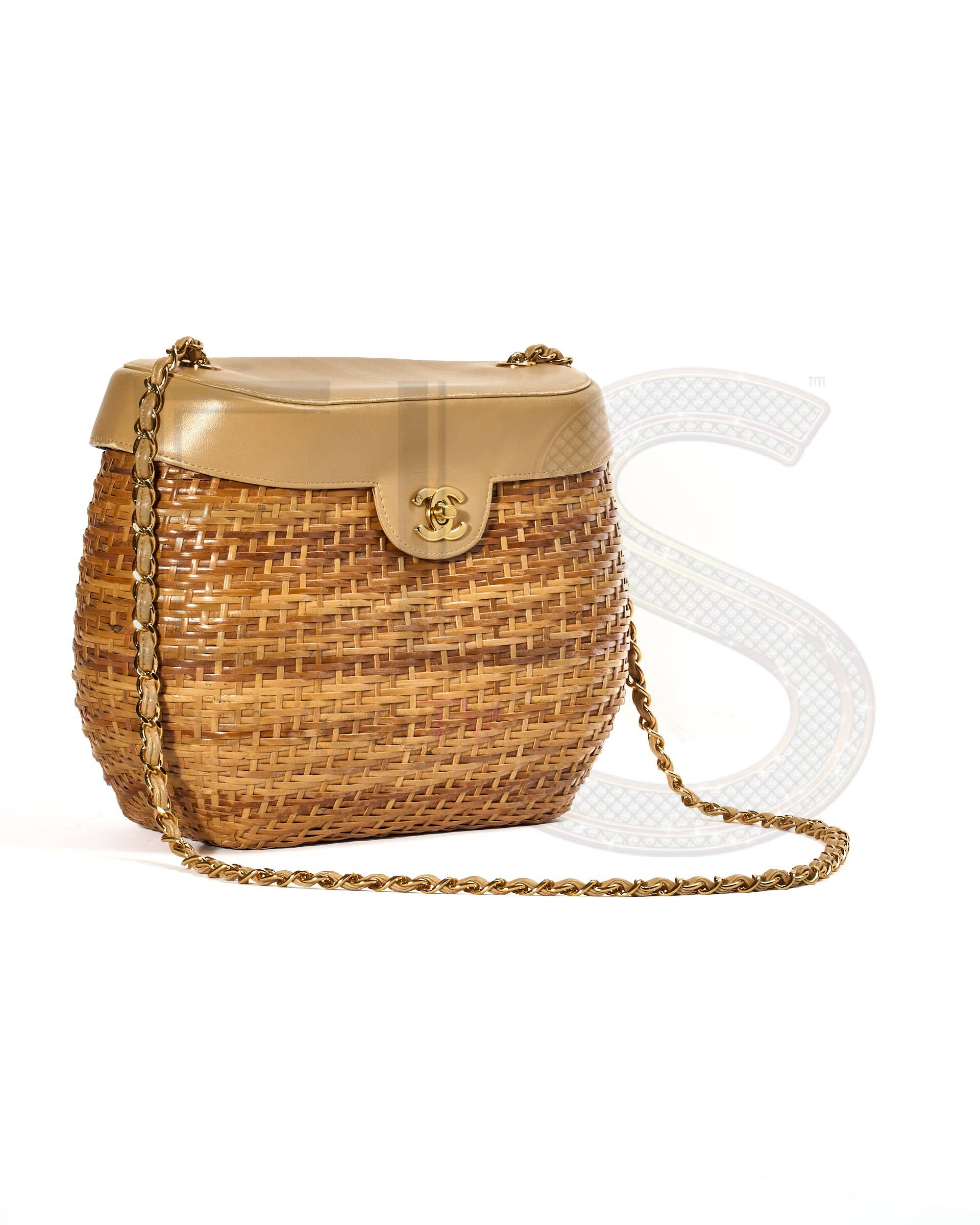 Chanel Basket Bag Wicker CC Beige – Good Collectors Edition