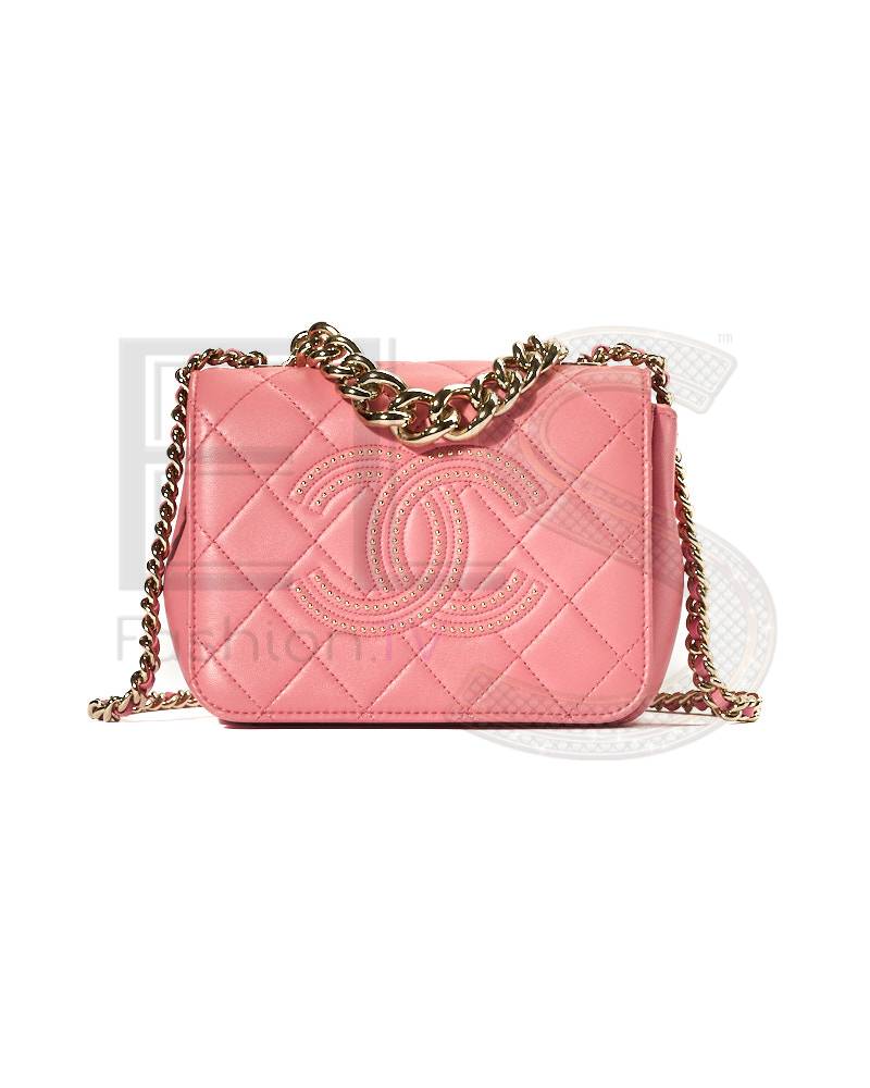 Chanel Beauty Begins Mini Quilted Chain Pink – Excellent Collectors Edition