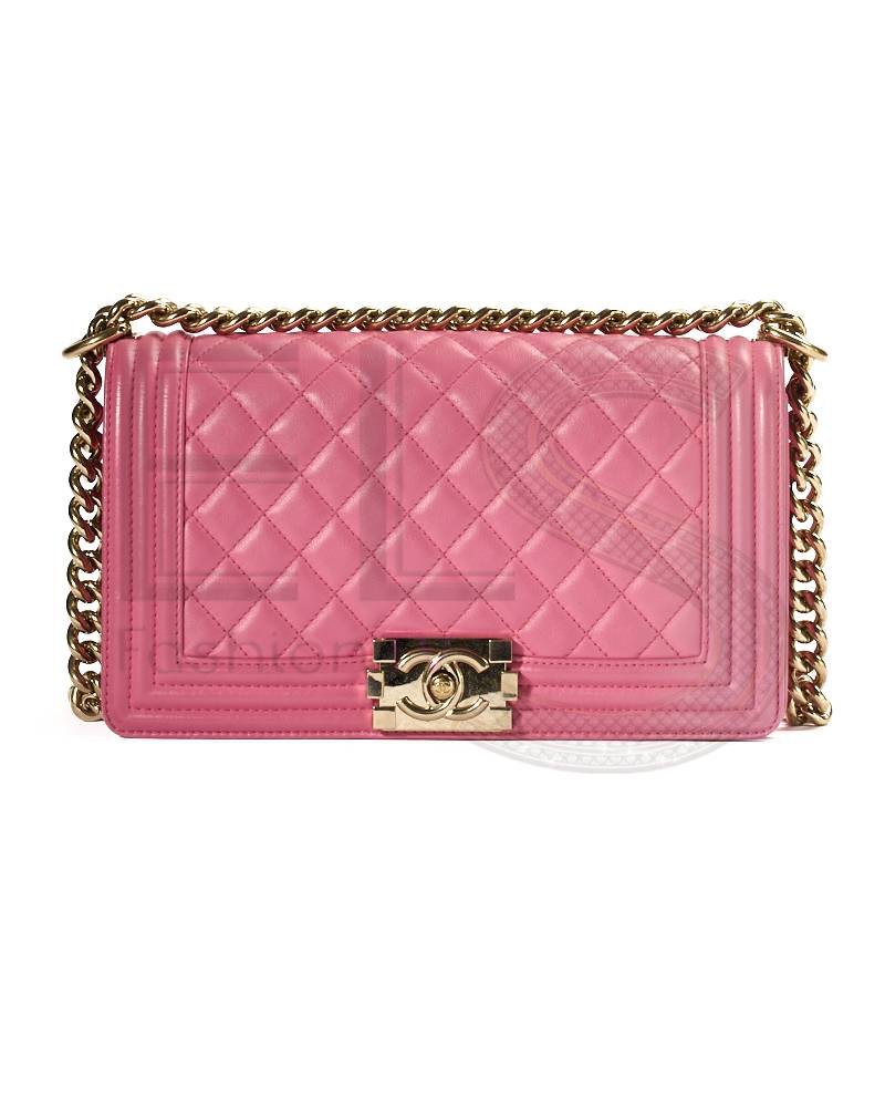 Chanel Boy Medium Matelassè Pink – Excellent Collectors Edition