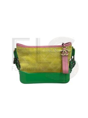 High-quality product photo of a Chanel Gabrielle Mini Multicolor in Multicolor