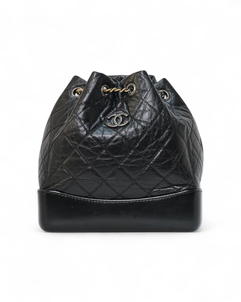 Chanel Gabrielle Small Quilted Backpack Black – Excellent Collectors Edition