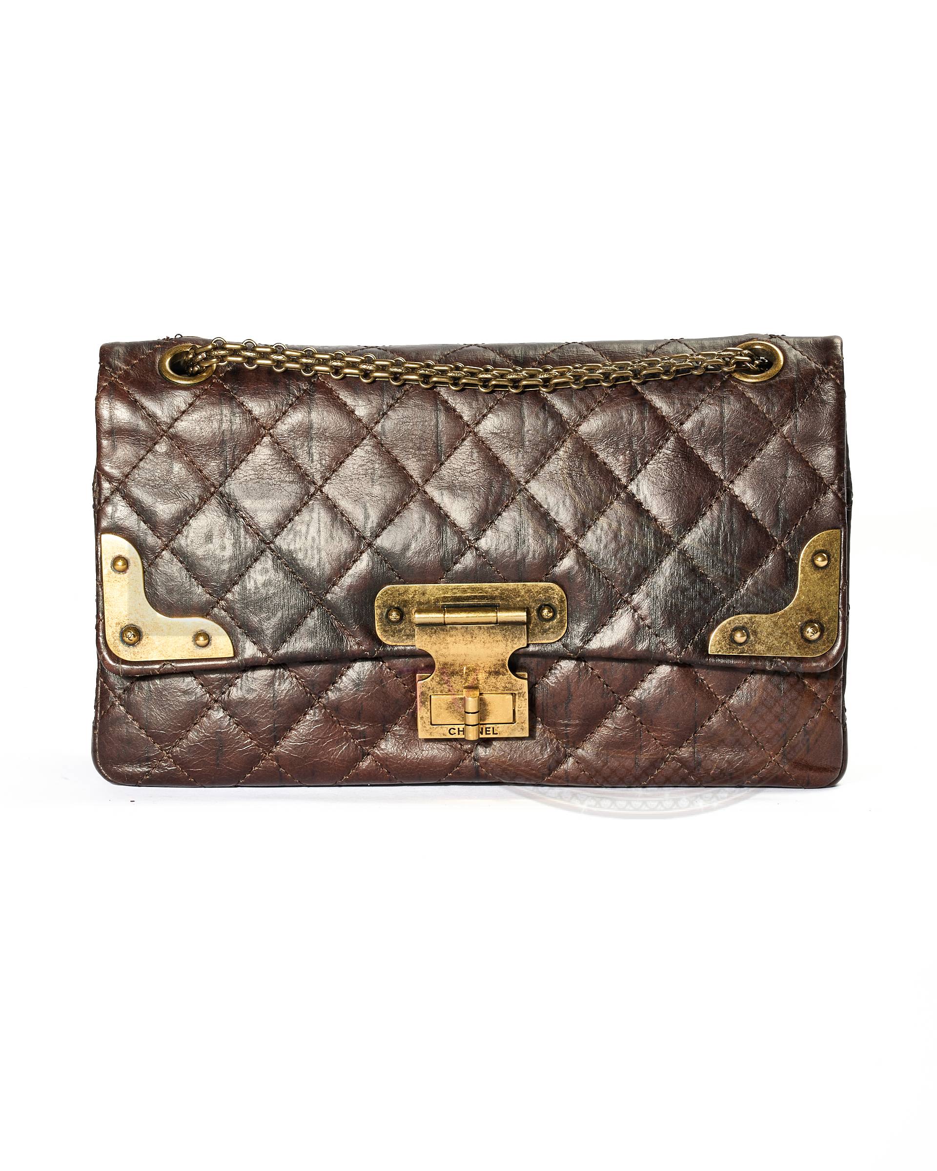 Chanel Jumbo Reissue Paris-Shanghai Iconic Brown – Excellent Collectors Edition