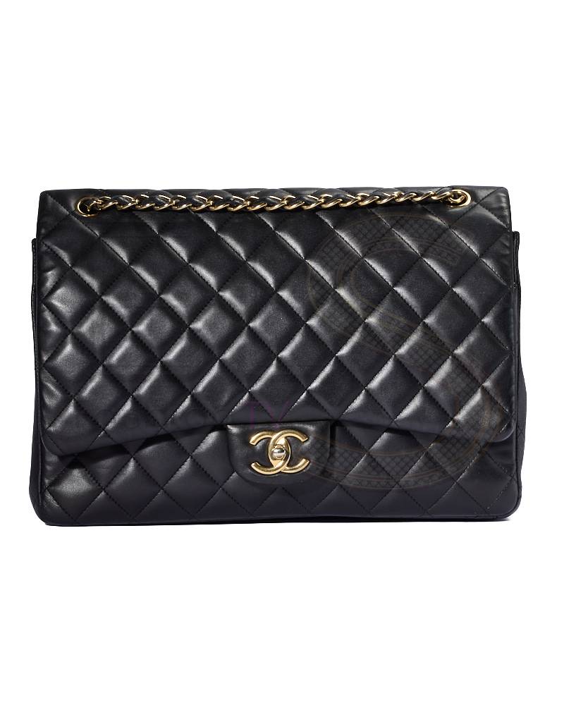 Chanel Maxi Jumbo Timeless Double Flap Black – Excellent Collectors Edition