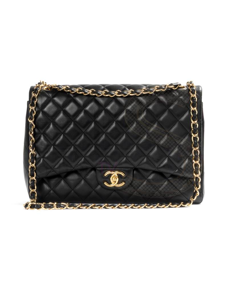 Chanel Maxi Jumbo Timeless Double Flap Black – Good Collectors Edition