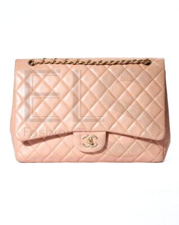 High-quality product photo of a Chanel Maxi Jumbo Timeless Pink Blush in Pink Blush