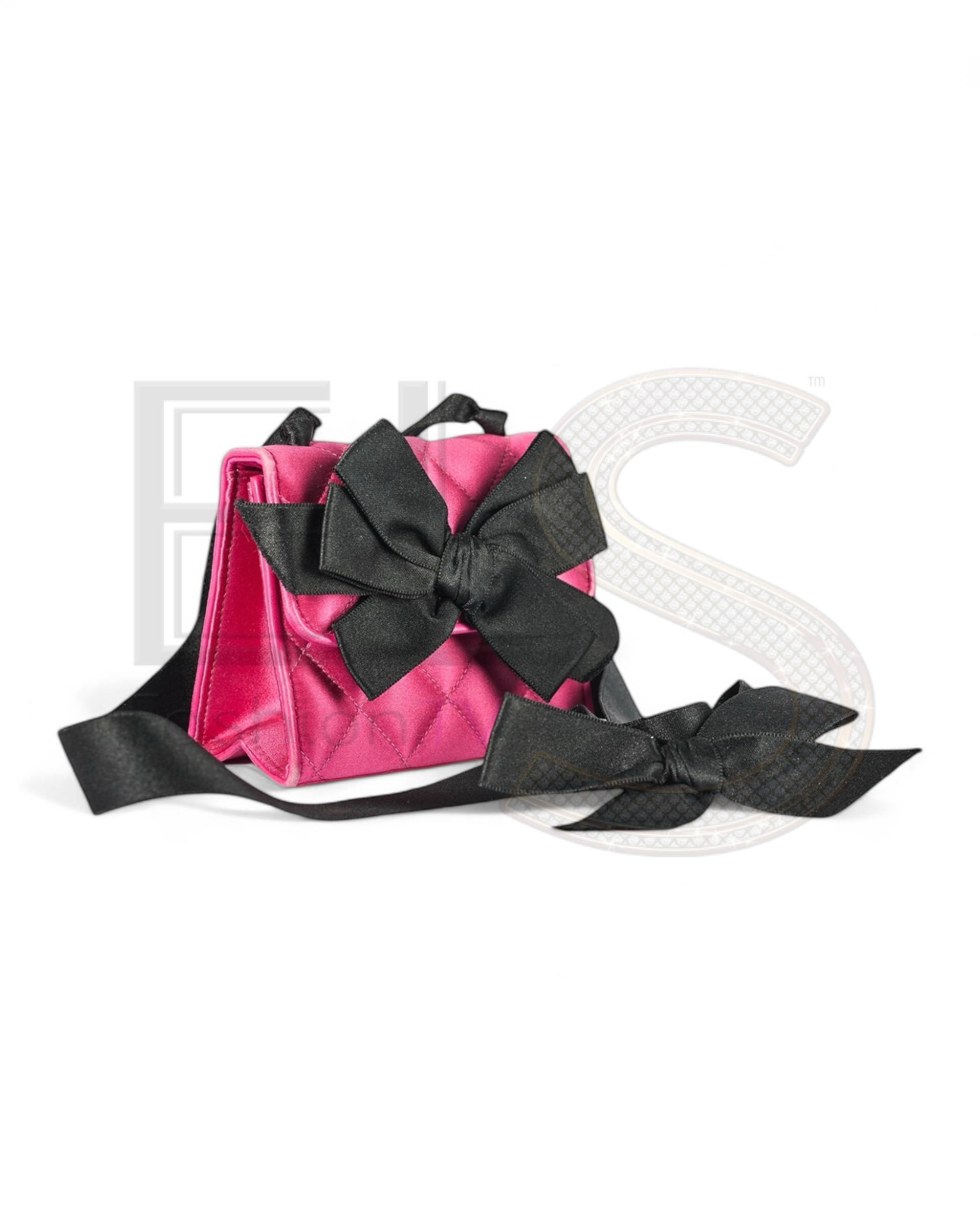 Chanel Mini Flap Satin Bow Fuchsia – Good Collectors Edition