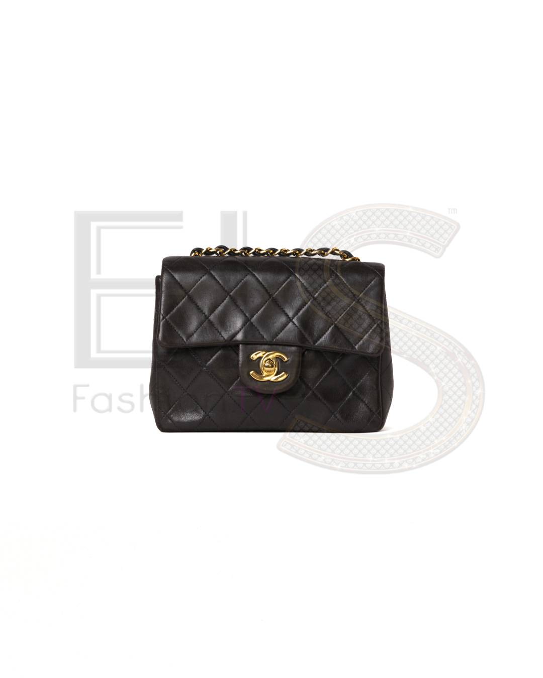 Chanel Mini Flap Square Timeless Vintage Black – Good Collectors Edition