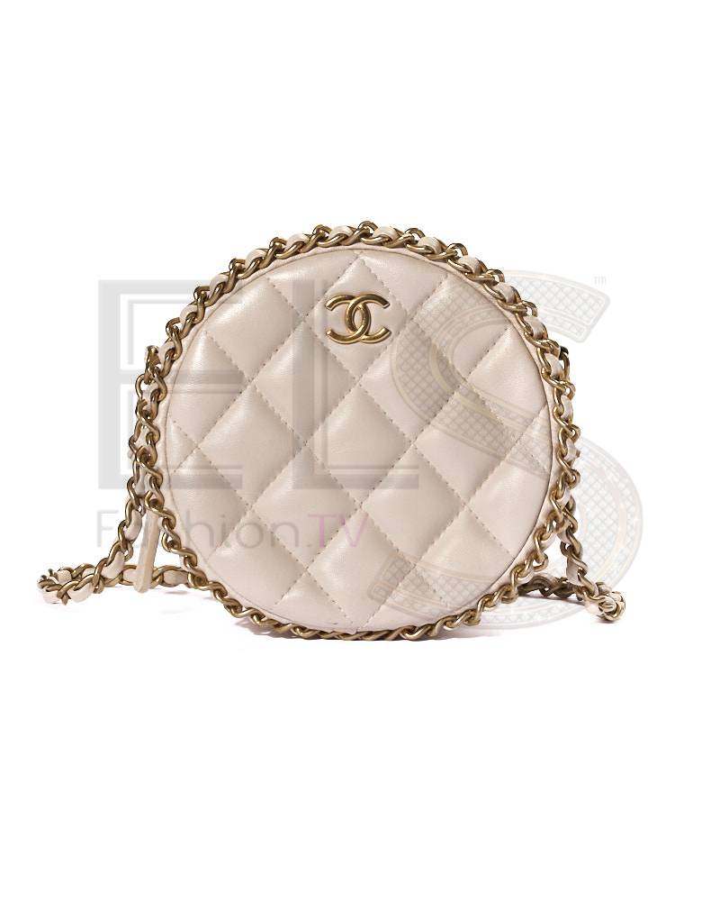 Chanel Round Bag Quilted Leather Beige – Good Collectors Edition