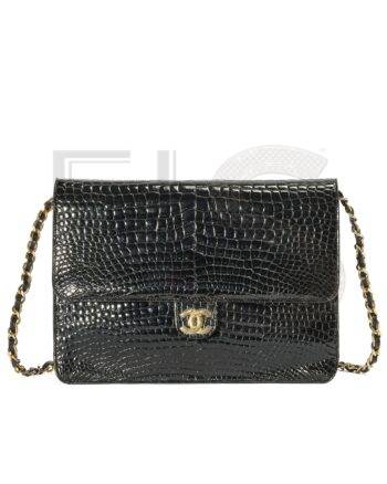 High-quality product photo of a Chanel Timeless Vintage Coconut in Black