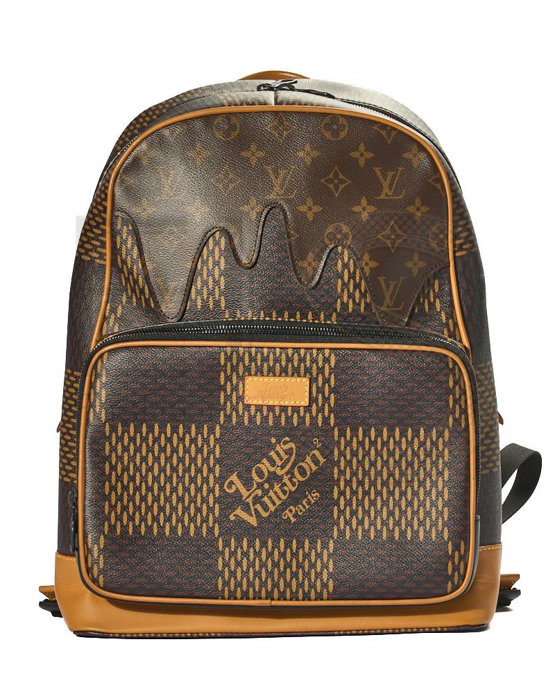 Designer Brand Louis Vuitto X Nig Campus Backpack GM Damier Giant – Excellent Collectors Edition
