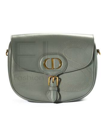 High-quality product photo of a Dior Bobby Large Box Grey in Gray