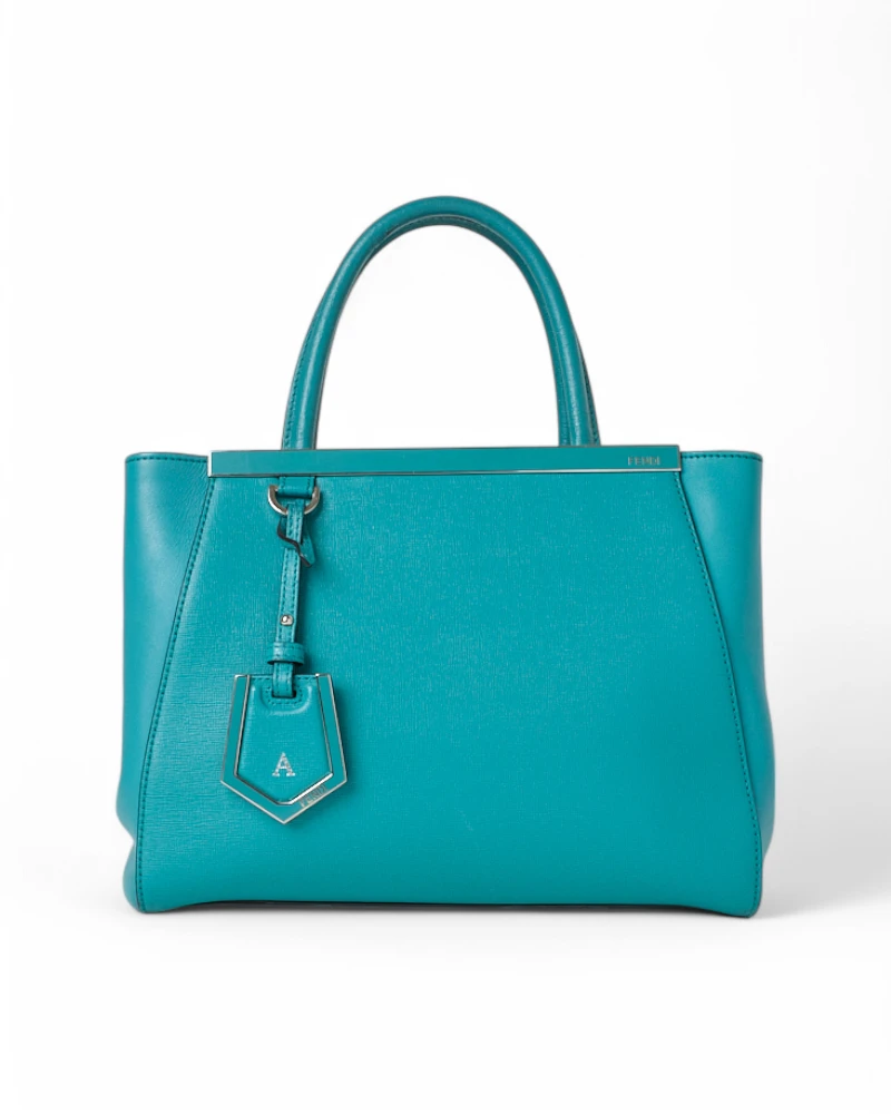 Fendi 2 Jours Small Turquoise – Excellent Collectors Edition