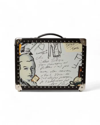 High-quality product photo of a Fendi Beauty Rigid Newspaper FF Black in Black