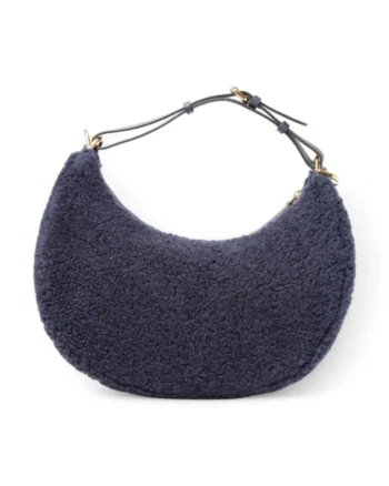 High-quality product photo of a Fendi Fendigraphy Small Sheepskin Blue in Blue
