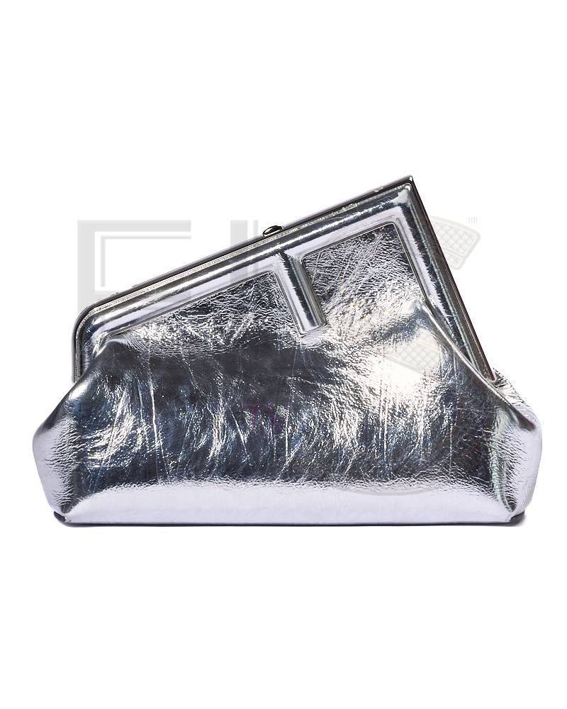 Fendi First Midi Laminated Silver – Good Collectors Edition