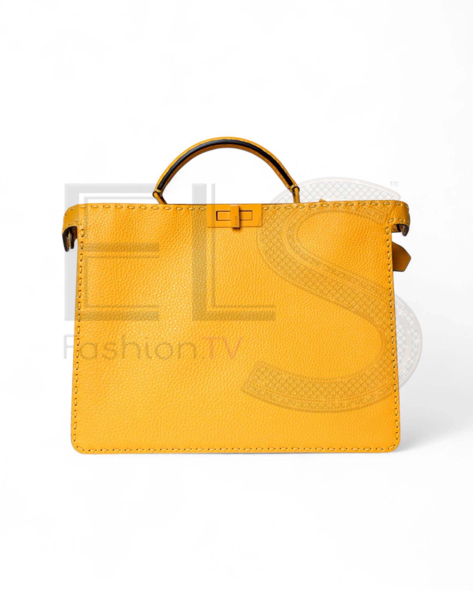 Fendi Peekaboo ISeeU Selleria Medium Yellow – Like New Collectors Edition