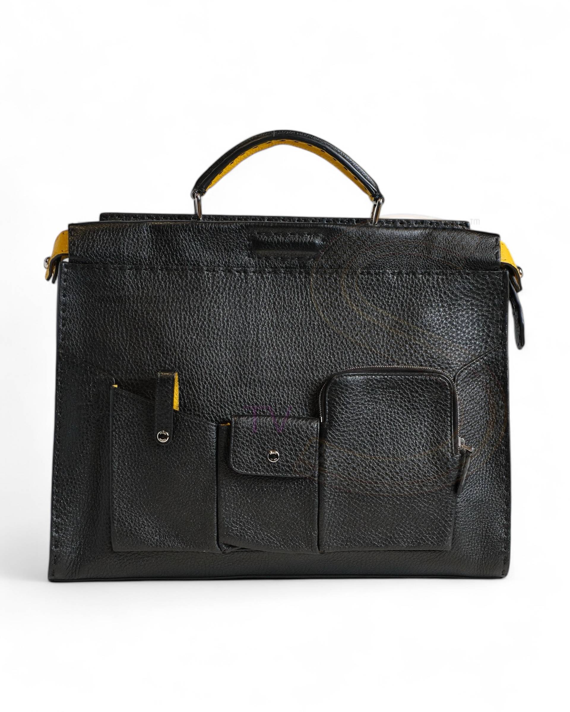 Fendi Peekaboo Utility Large Black – Excellent Collectors Edition