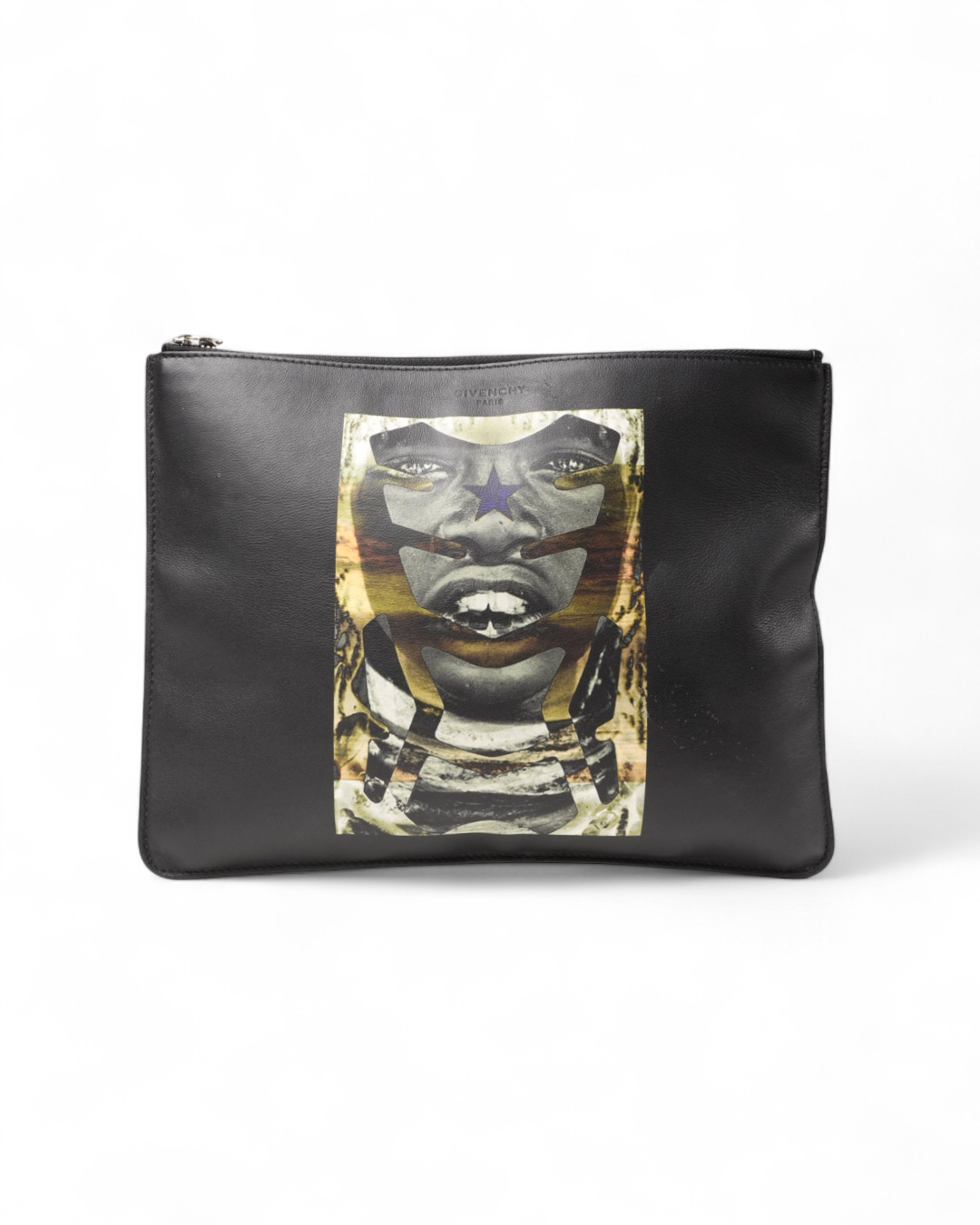 Givenchy Clutch Small Print Men Black – Excellent Collectors Edition