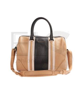 High-quality product photo of a Givenchy Lucrezia Large Tricolor Beige Bauletto in Beige