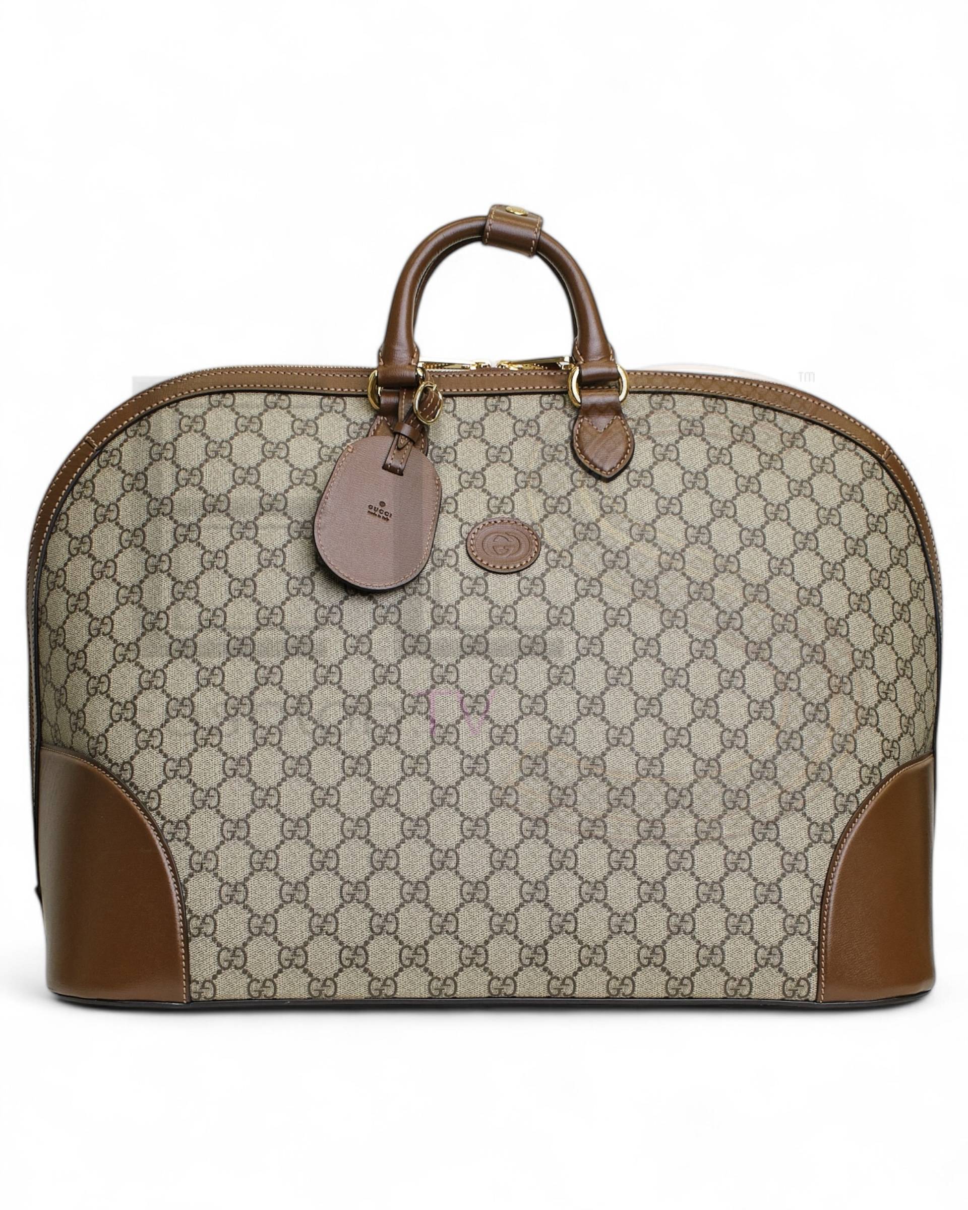 Gucci Alma Large GG Supreme Brown – Like New Collectors Edition