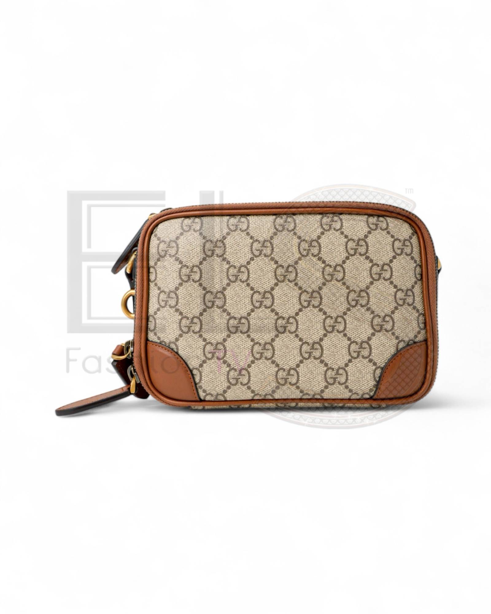 Gucci Camera Bag Double GG Supreme Brown – Like New Collectors Edition
