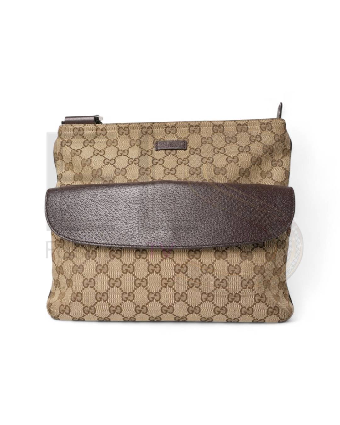 Gucci Men’s Medium Web GG Supreme Brown Shoulder Bag – Good Collectors Edition