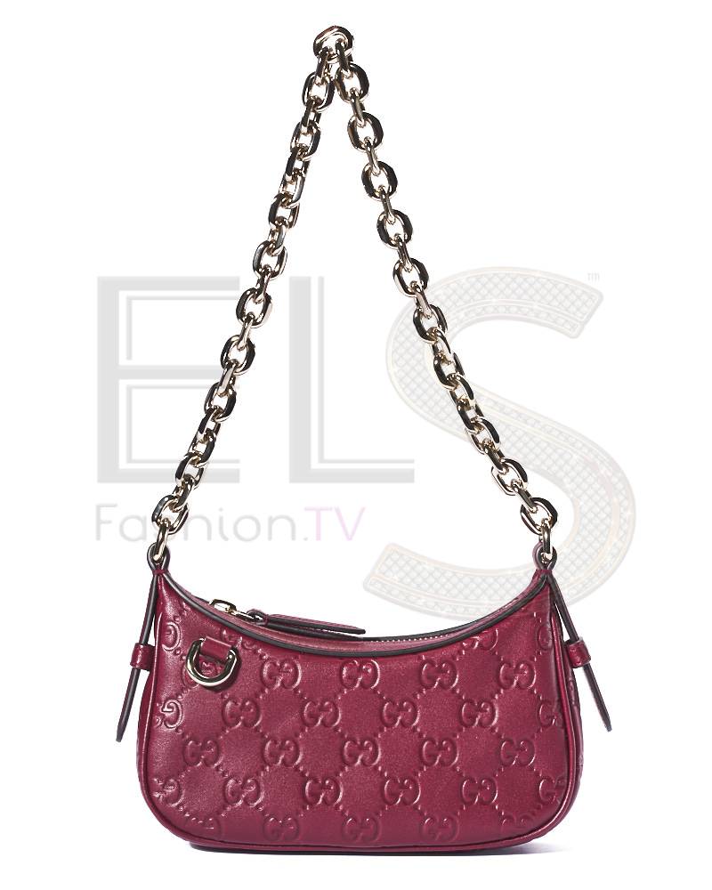 Gucci Mini GG Guccissima Pochette Bordeaux – Like New Collectors Edition