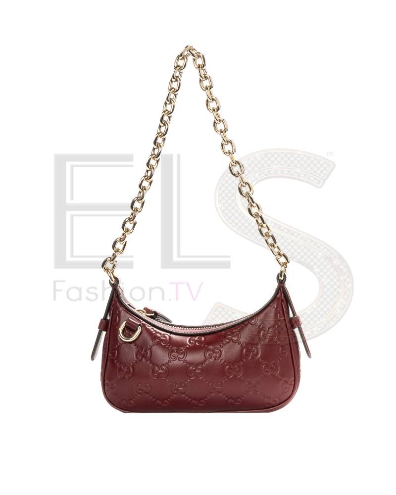 Gucci Mini GG Guccissima Pochette Bordeaux – Like New Collectors Edition