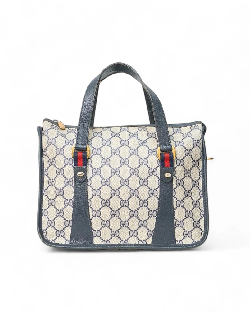 Gucci Shopper Square Vintage GG Supreme Blue – Good Collectors Edition