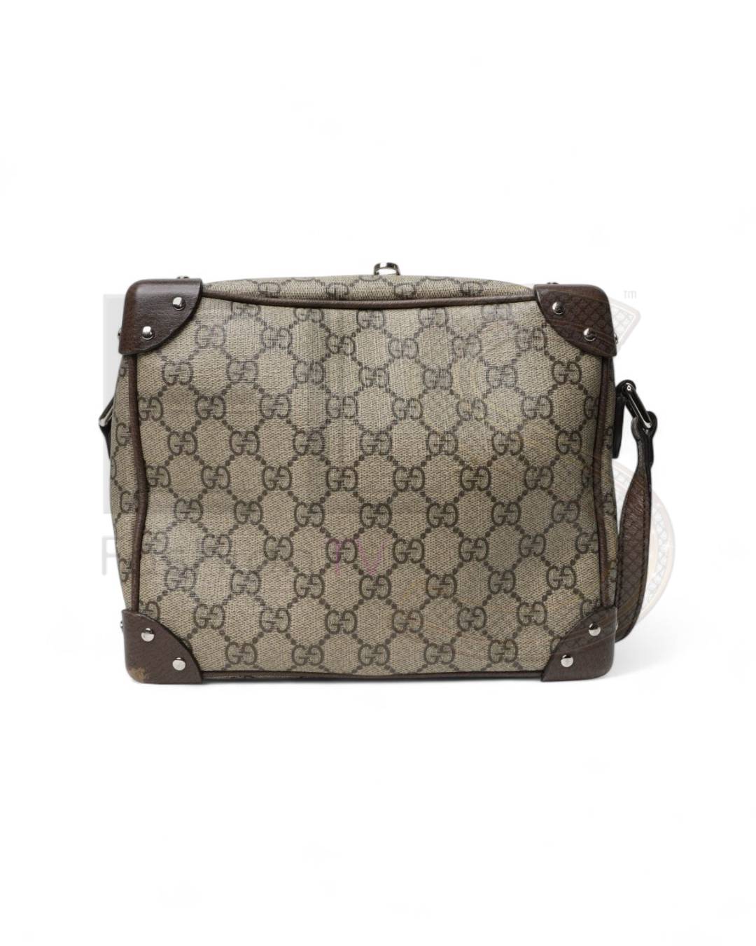 Gucci Square Medium GG Supreme Shoulder Bag Brown – Good Collectors Edition
