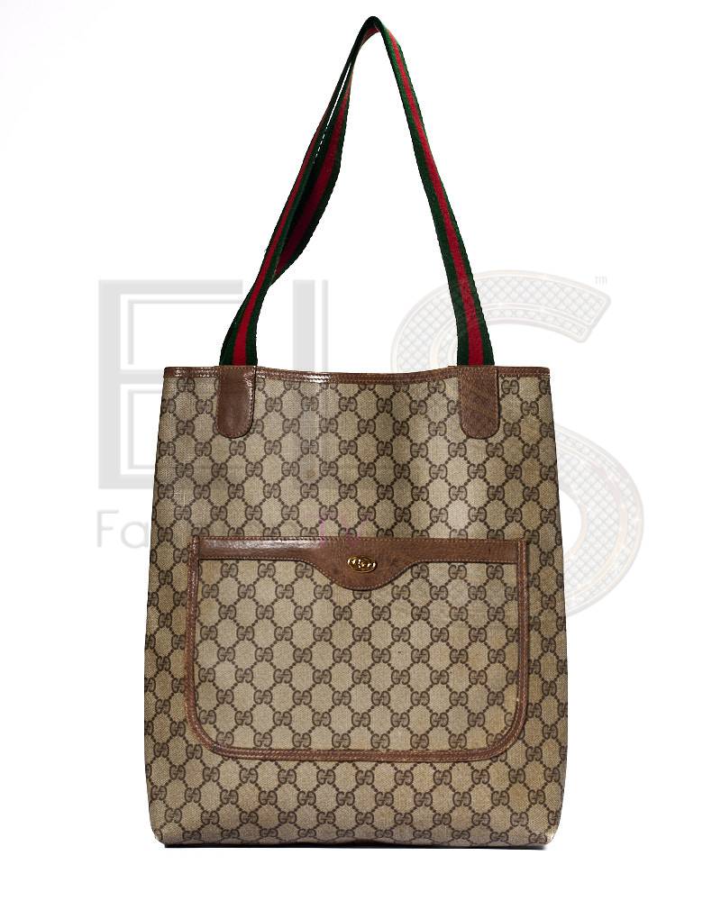 Gucci Vertical Shopper Ophidia Vintage GG Supreme Brown – Good Collectors Edition