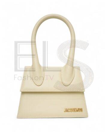 High-quality product photo of a Jacquemus Le Chiquito Moyen Yellow in Yellow