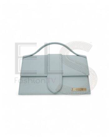 High-quality product photo of a Jacquemus Le Grand Bambino Blue in Sky Blue