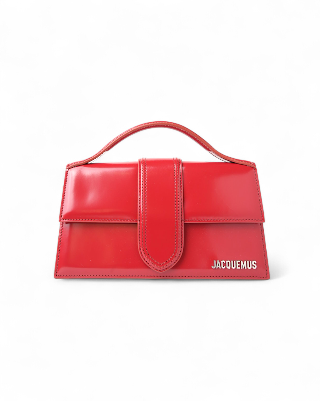 Jacquemus Le Grand Bambino Red Patent Leather – Like New Collectors Edition