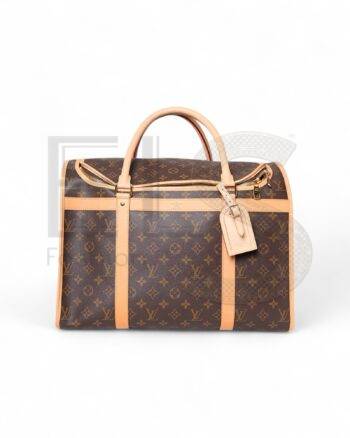 High-quality product photo of a Louis Vuitton Carrier 44 Monogram in Brown