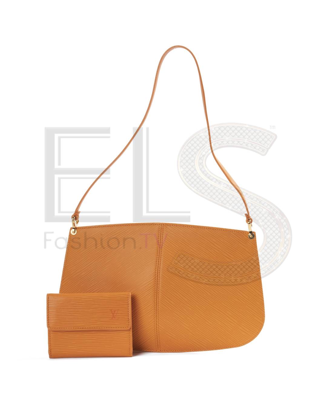 Louis Vuitton Demi Lune Pochette + Orange Epi Wallet – Excellent Collectors Edition