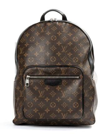 High-quality product photo of a Louis Vuitton Josh GM Monogram Backpack in Brown