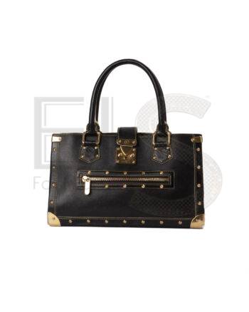 High-quality product photo of a Louis Vuitton Le Fabuleaux Suhali GM Black in Black
