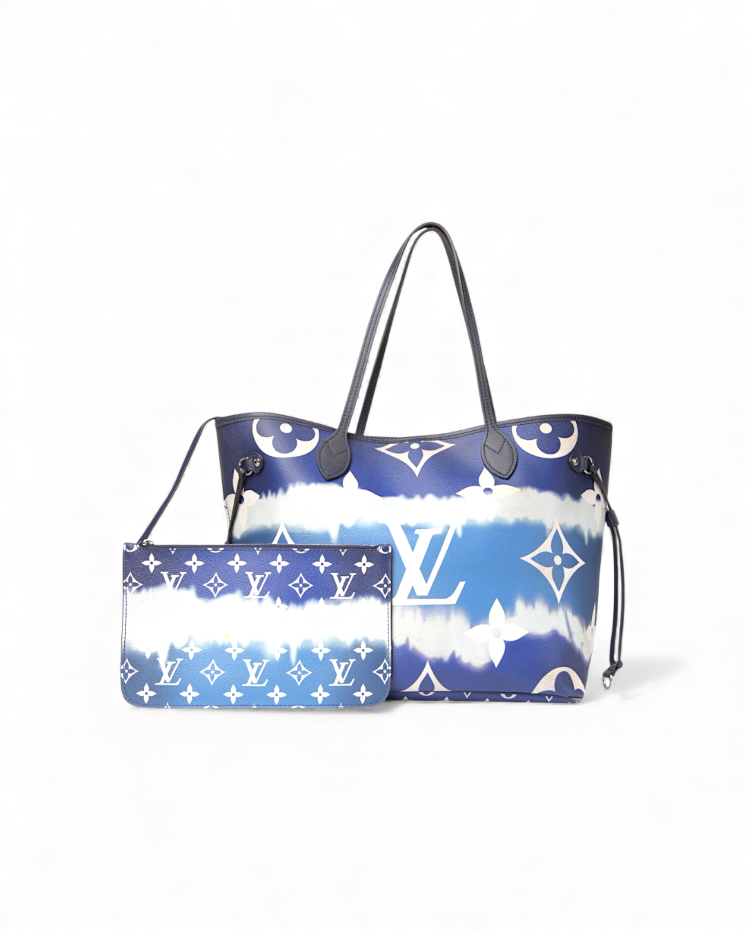 Louis Vuitton Neverfull Escale MM Giant Blue Monogram – Good Collectors Edition