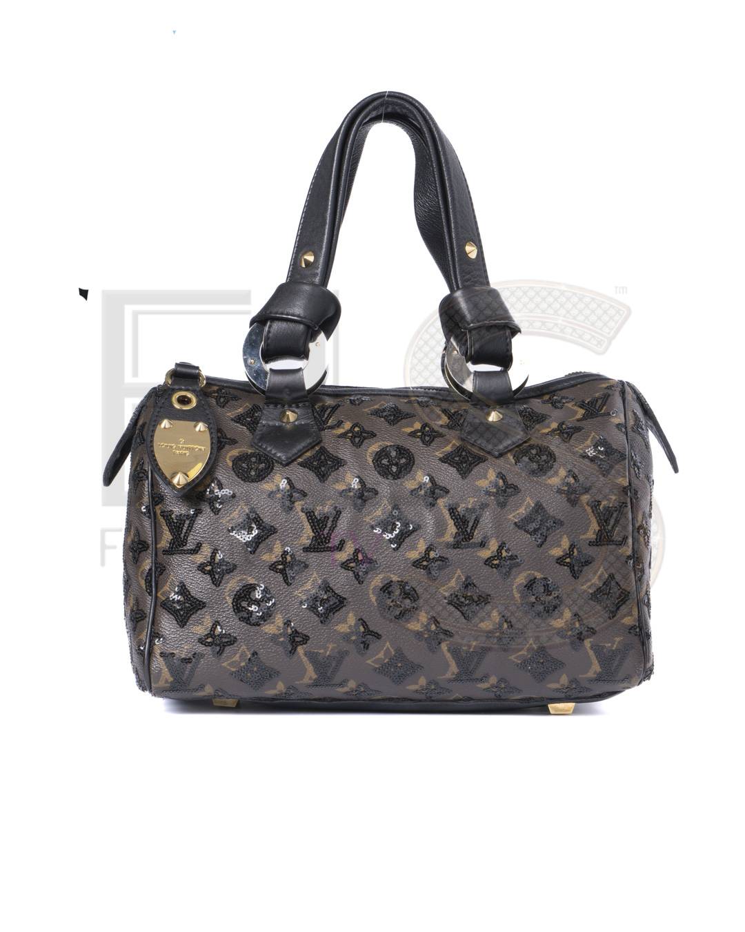 Louis Vuitton Speedy 28 Sequins Monogram Black – Excellent Collectors Edition