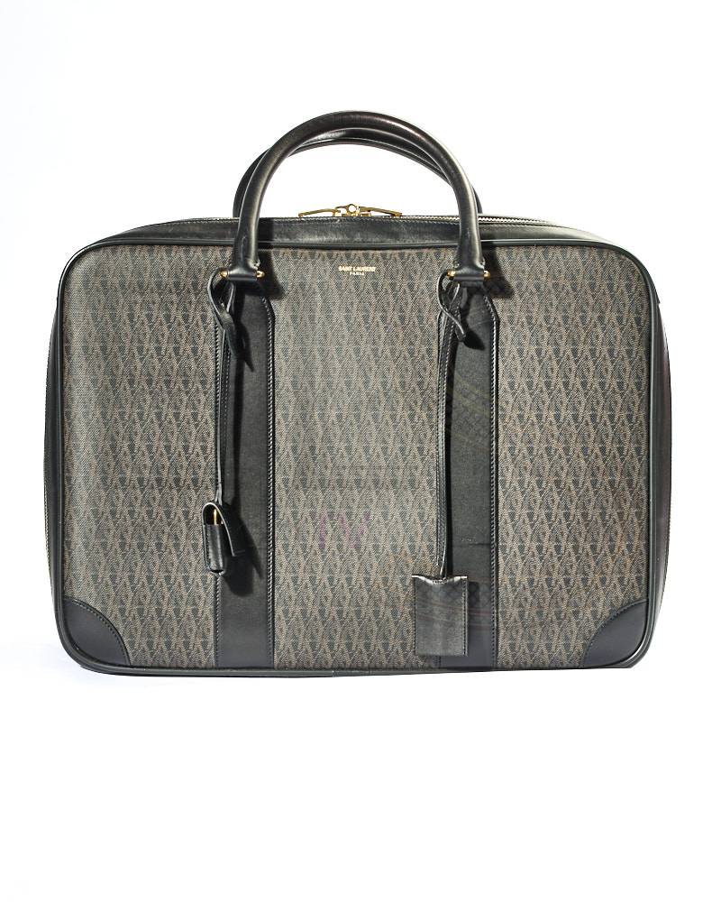 Saint Laurent Travel Bag 24H Medium Black – Excellent Collectors Edition