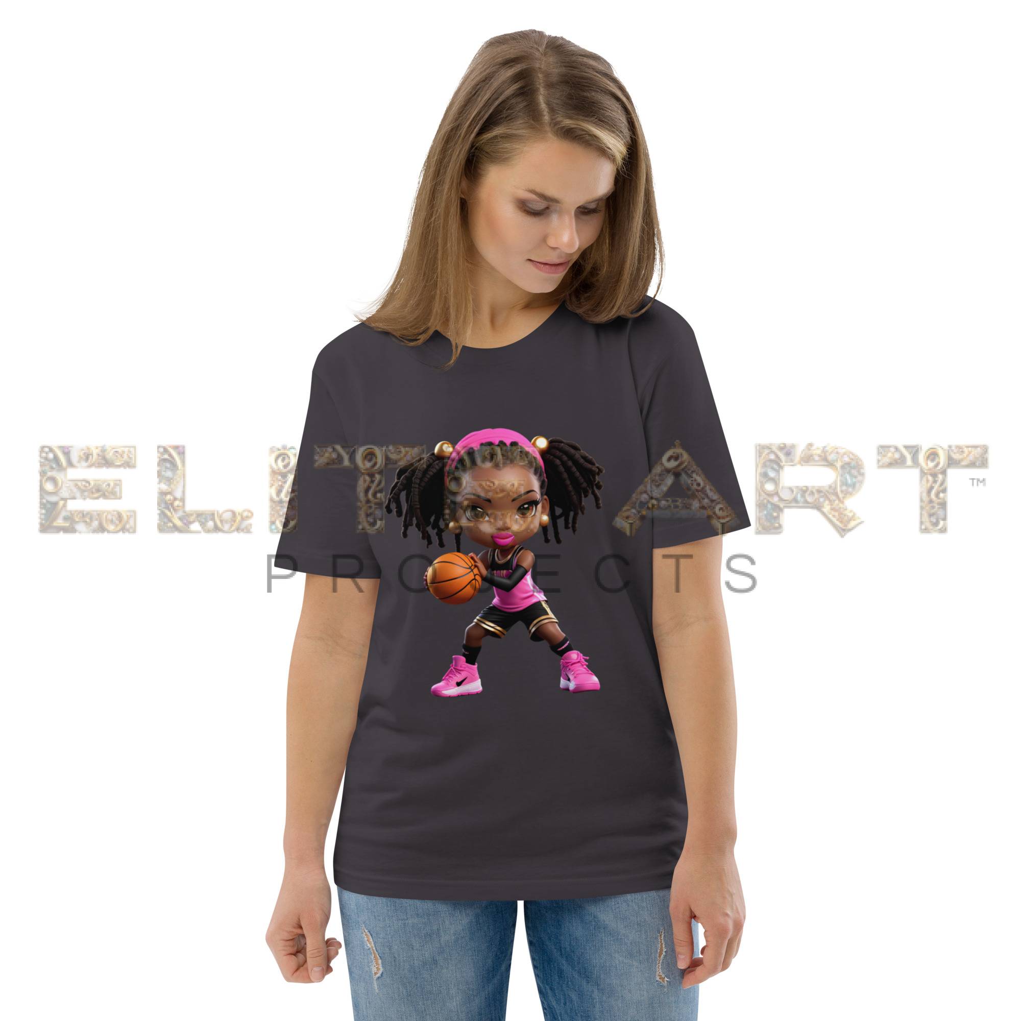 zelia sport basket series cotton t shirt 001