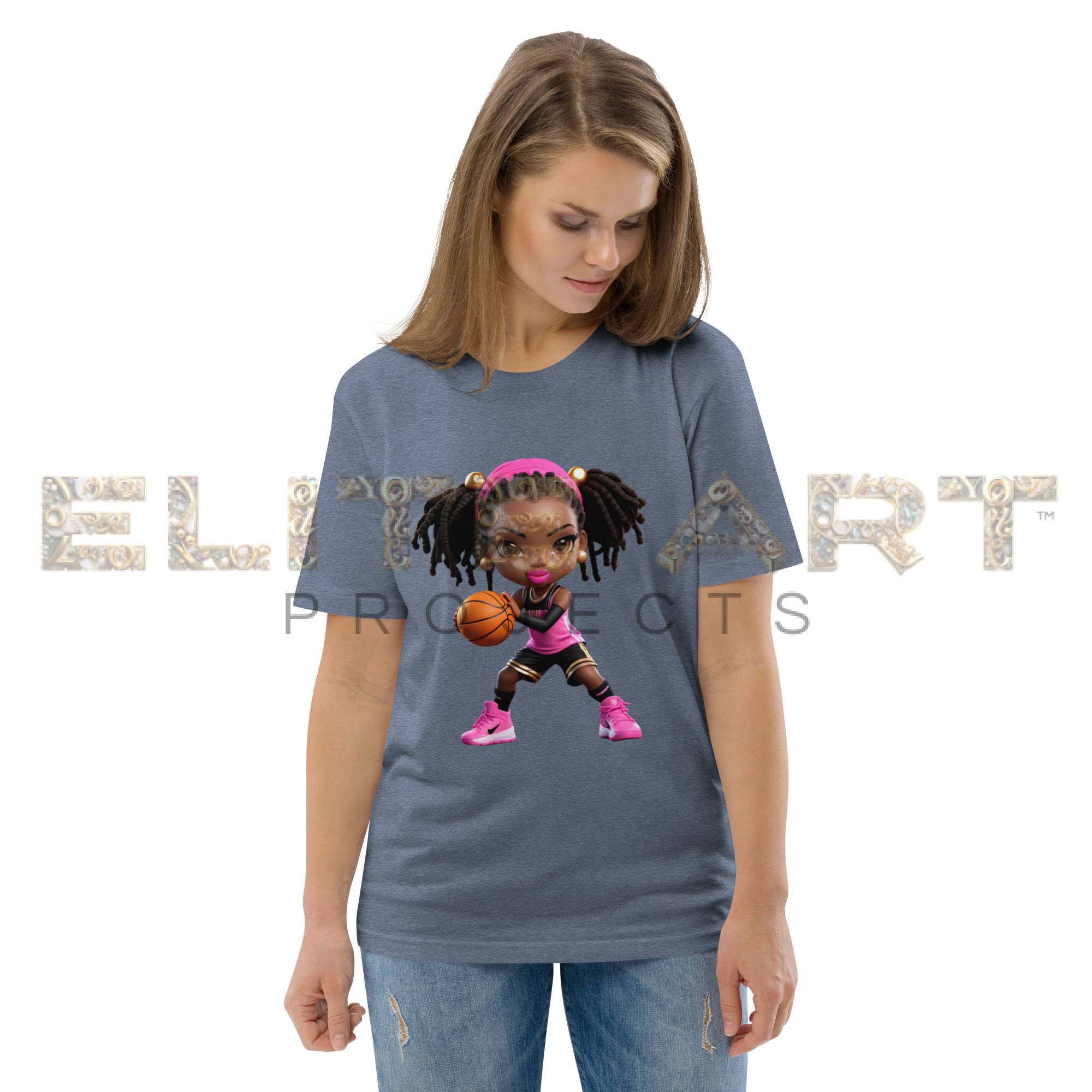 zelia sport basket series cotton t shirt 001