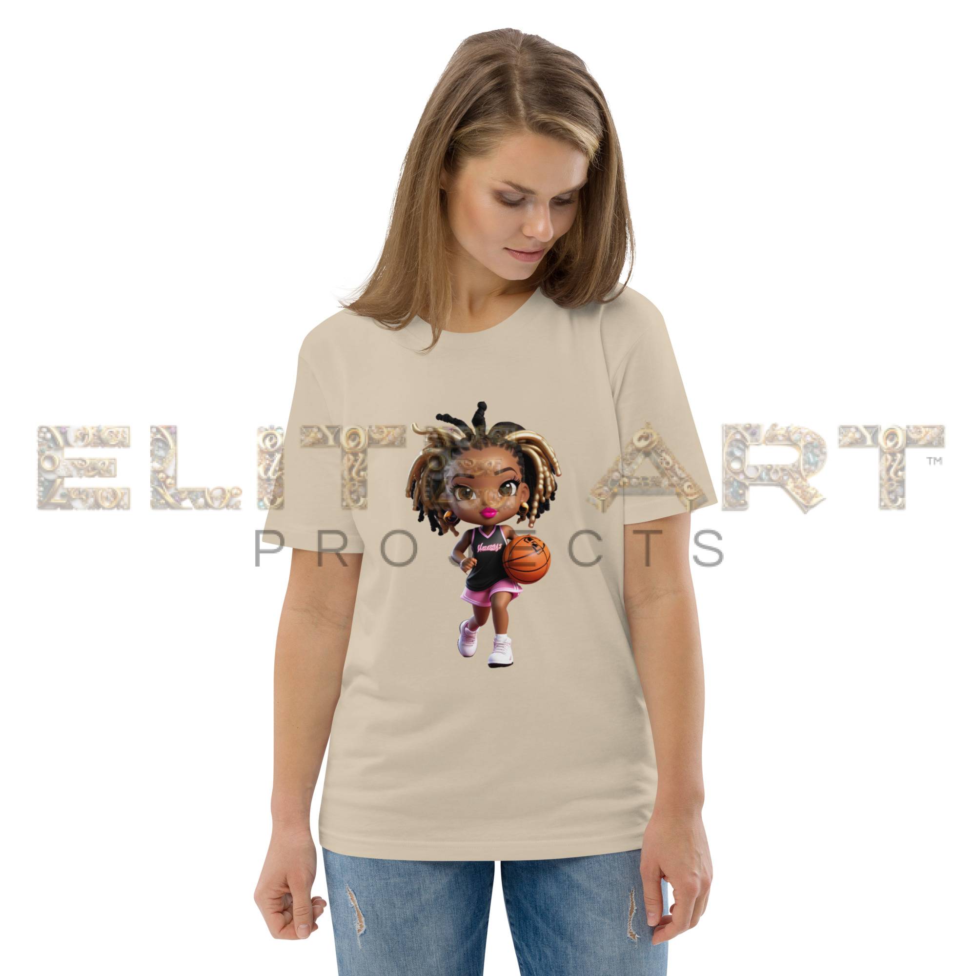 zelia sport basket series cotton t shirt 003