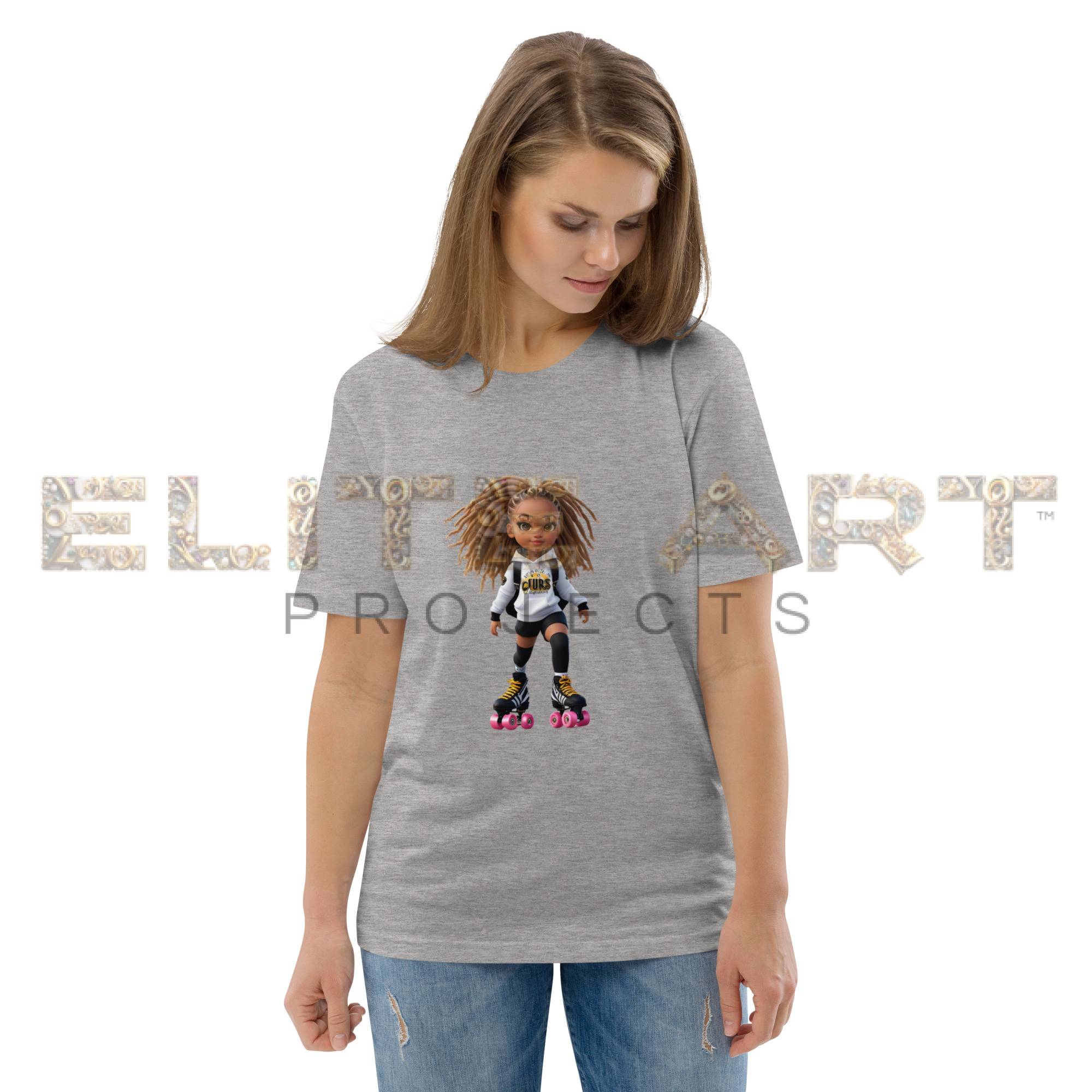 zelia sport roller skates series cotton t shirt 002