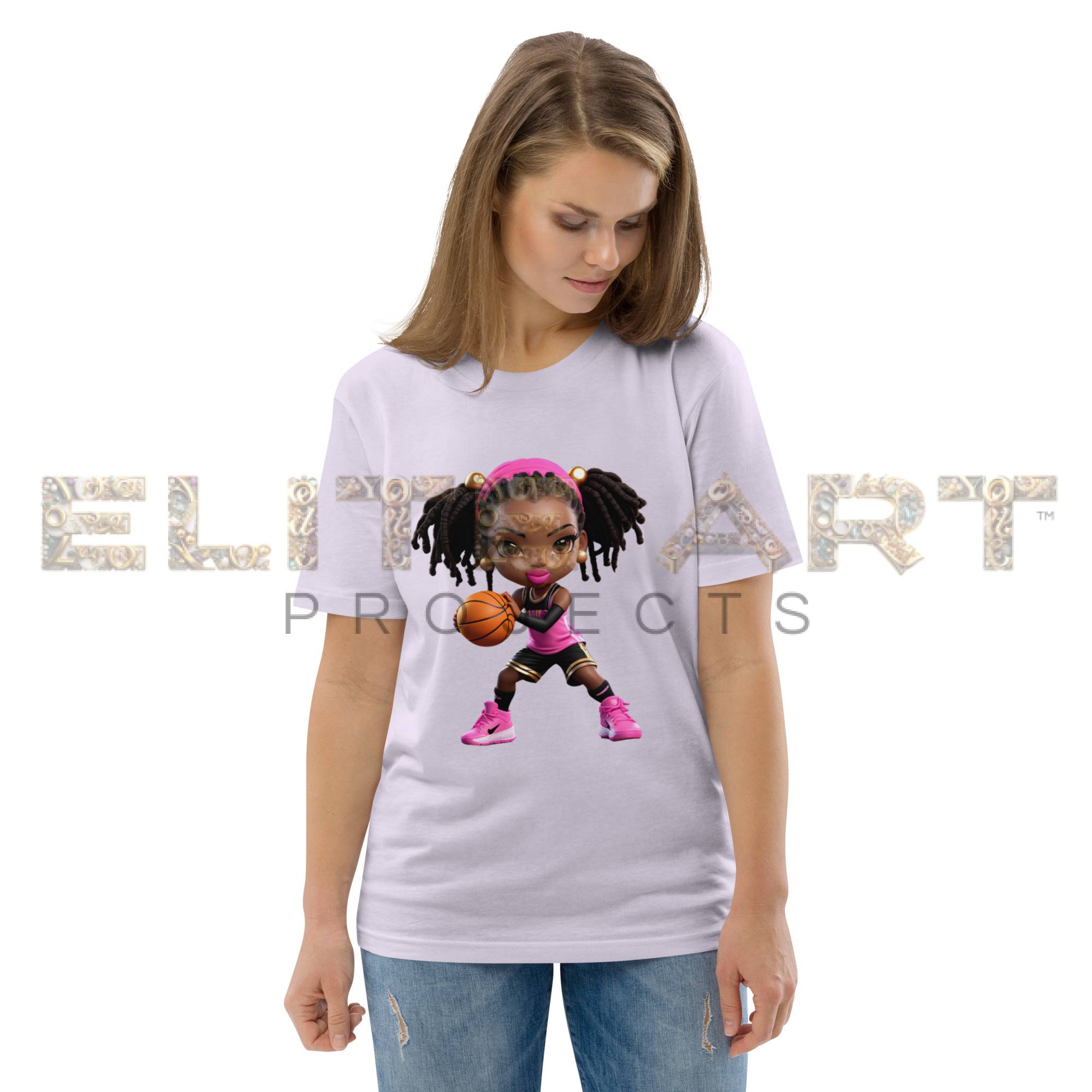 zelia sport basket series cotton t shirt 001