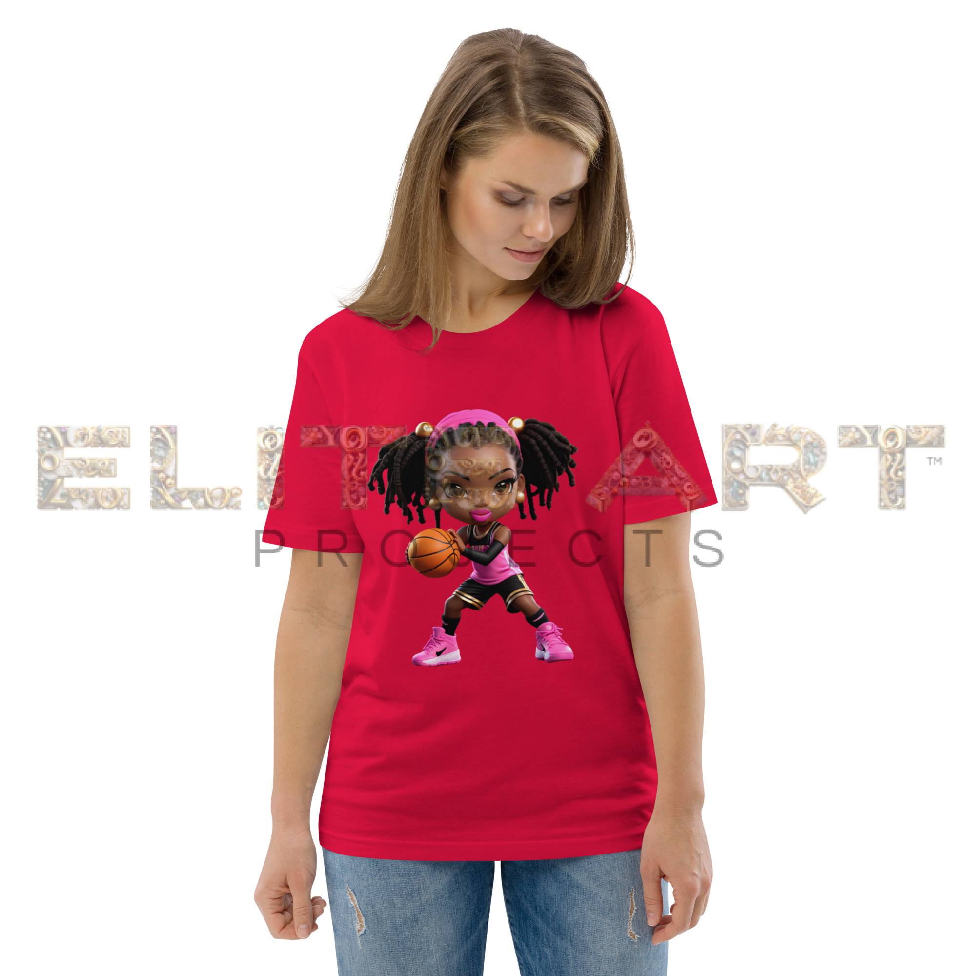 zelia sport basket series cotton t shirt 001