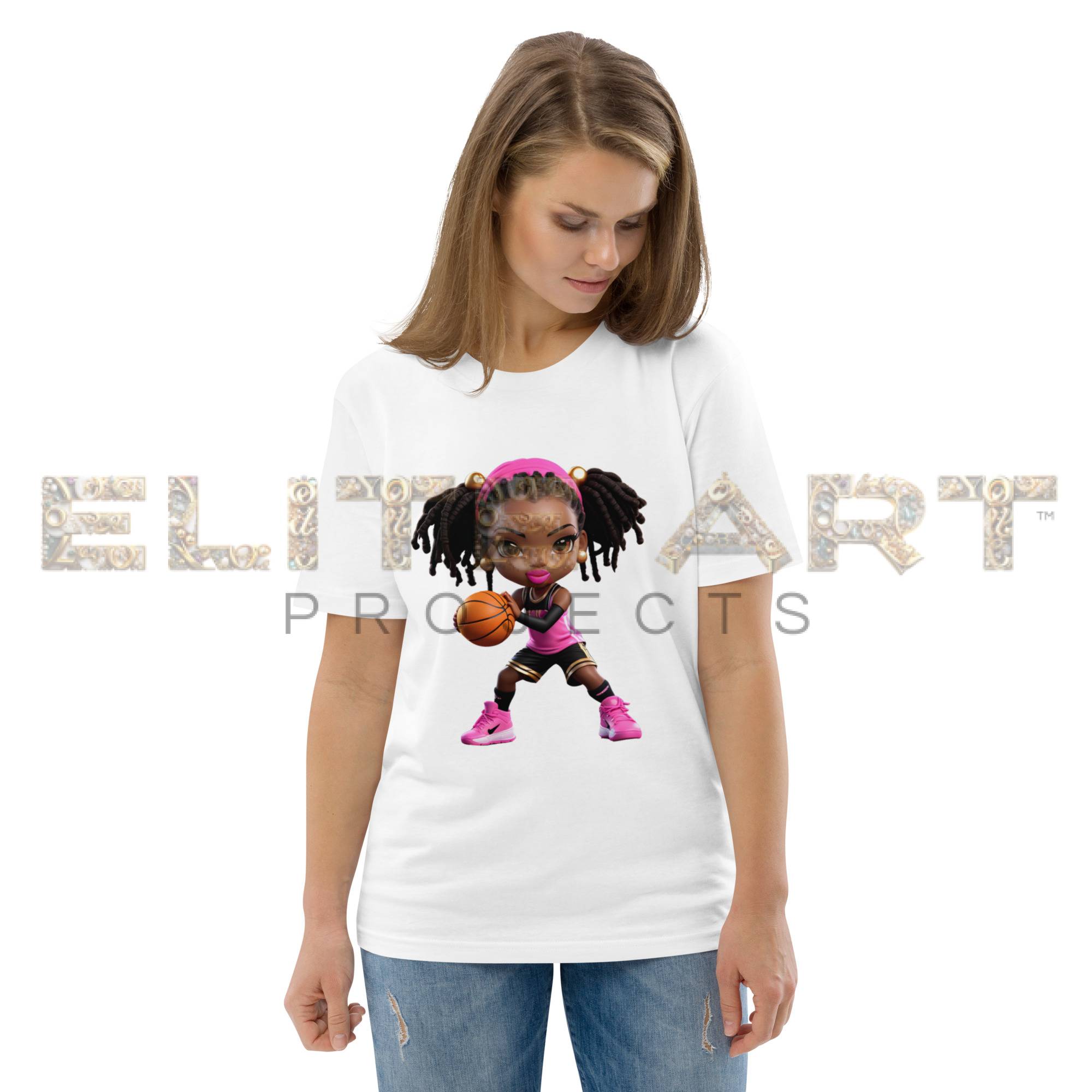 zelia sport basket series cotton t shirt 001